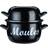 KitchenCraft Mediterranean Standard Mussel with lid 18 cm