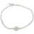 Sif Jakobs Sacile Bracelet - Silver/White