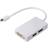 Digitus Mini DisplayPort - DisplayPort/HDMI/DVI-D Adapter M-F 0.2m