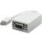 Manhattan Mini DisplayPort - VGA Adapter M-F 0.2m