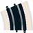 Scalextric Radius 4 Curve 22.5° C8235 2-pack