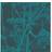 Cole & Son Cow Parsley Print Wallpaper Teal 112/8030 Roll