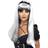 Smiffys Bewitching Wig White & Black