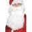 Smiffys Deluxe Santa Beard White