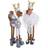 Medusa Copenhagen Mr & Mrs Rudolf 2017 Brown Julpynt 17cm 2st