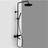 Primy Takduschset Steel Pleasure 150 (8282880) Svart