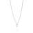 Efva Attling Little Crazy Heart Silver Pendant Necklace - 36cm