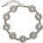Lily and Rose Sofia Bracelet - Silver/Transparent