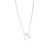 Efva Attling Crazy Heart Silver Pendant Necklace - 40cm