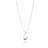Efva Attling Little Rose Petal Pendant - Silver