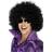 Smiffys Afro Wig Mega Huge Black