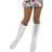 Smiffys Funky GoGo Stiefelstulpen silber 43068