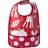 Bambino Easy Wipe Pocket Bib Red Djungle