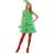 Smiffys Christmas Tree Tutu Costume Green