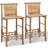 vidaXL 242494 2-pack Barstol 102cm 2stk