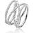 Izabel Camille Promise White Silver Ring w. White Cubic Zirconia (A4085sws)