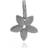 Izabel Camille Magnolia Pendant - Black