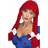 Smiffys Rag Doll Wig Red