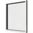 Elitfönster Original Aluminium Fast fönster 3-glasfönster 28x28cm