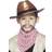 Smiffys Cowboyhatt Med Sheriffbricka