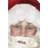 Smiffys Wire Framed Santa Specs Silver