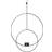 ferm LIVING Deco Hanging Fyrfadsstage 45cm