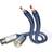 Inakustik Premium Audio 2XLR-2XLR M-F 0.8m