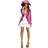 Smiffys Fever Pirate's Treasure Costume Pink & White