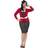 Smiffys Curves 50's Pin Up Costume