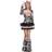 Smiffys Fever Zebra Costume