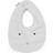 Liewood Henry Bib Rabbit Dumbo Grey 2-pack