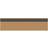 Cole & Son Bordüre Jaspe Border von Ginger/ Black Bronze brun