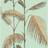 Cole & Son Tapete Palm Leaves Icons von and Mint Sand grün/hellgrün