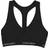 Icebreaker Sprite Racerback Bra - Black/Black