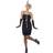 Smiffys Flapper Costume Black with Short Dress