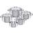 Silit Toskana Cookware Set with lid 5 Parts
