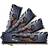 G.Skill Flare X Black DDR4 2400MHz 8x16GB for AMD (F4-2400C15Q2-128GFX)