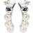 Morellato Lunae Earrings - Silver/White/Pearl