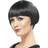 Smiffys 20's Flapper Bob Wig Black