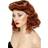 Smiffys Pin Up Girl Wig Auburn