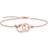 Thomas Sabo Forever Together Bracelet - Rose Gold/White