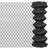 vidaXL Chain Link Fence 100cmx25m