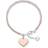 Thomas Sabo Love Bridge Heart Bracelet - Silver/Rose Gold