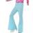Smiffys Flared Trousers Mens Blue