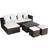 vidaXL 42585 Loungeset, 1 Bord inkl. 1 Soffor