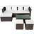 vidaXL 42585 Loungesæt, 1 borde inkl. 1 sofaer