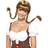 Smiffys Bavarian Babe Wig Plaited