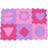 Magni Gulvpusle m. former i skum Pink