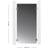 Hortus Glass Fence 50x100cm
