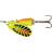 Blue Fox Vibrax Fluorescent Spinner 5.5g Firetiger